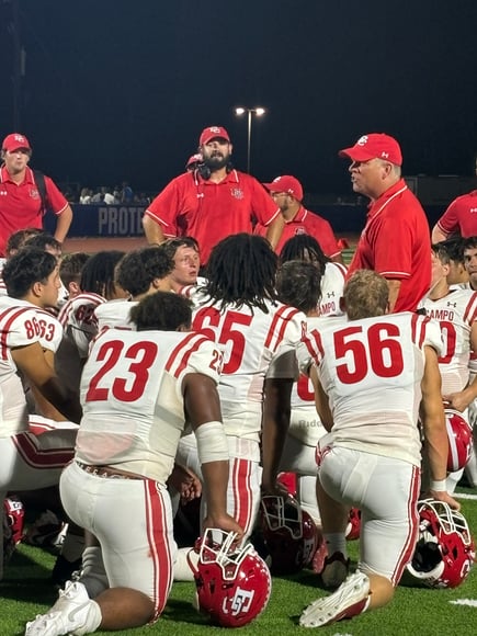 Travis Reeve El Campo Huddle